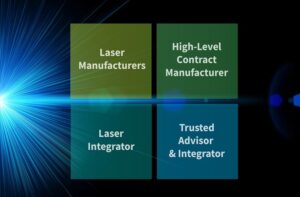 blue laser on black background - Laser Manufacturers, High-Level Contract Manufacturer, Laser Integrator, Trusted Advisor & Integrator
